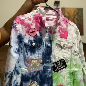 Women’s custom denim jacket